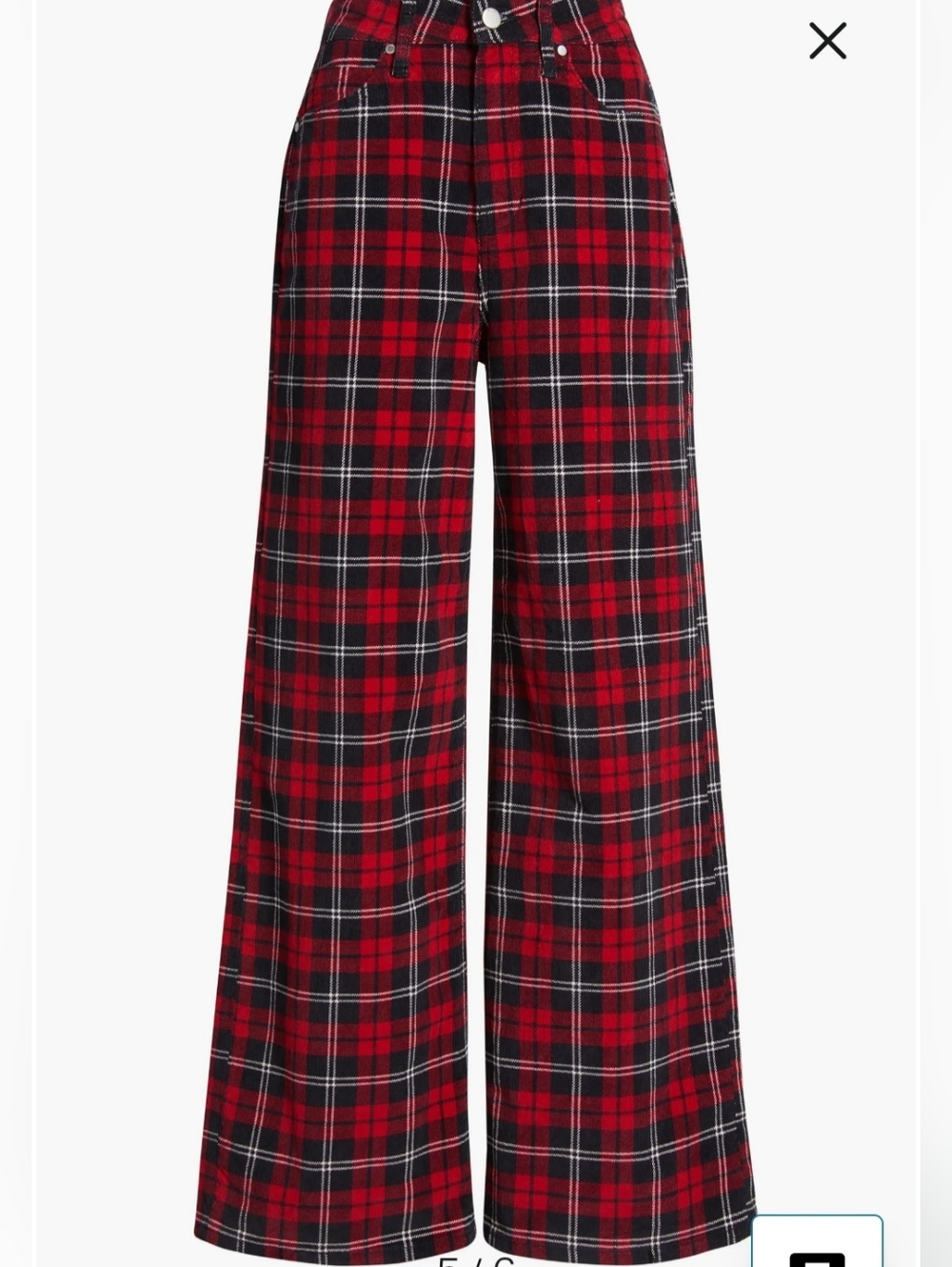 No Doubt - Gwen Stefani - PTCL Plaid Pants & Black White Tube Top - Picture 4 of 12